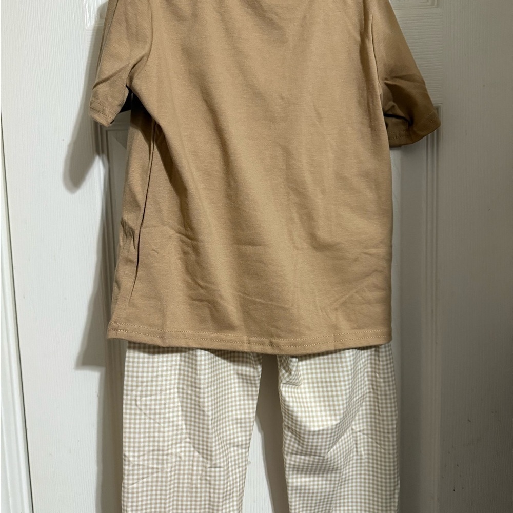 NWT God is Great, God is Good Thanksgiving Outfit - Picture 6 of 8